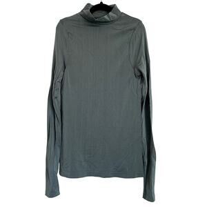 NEW Free People Intimately XS/S Long Sleeve Mock Neck Tunic Top in Pale Blue